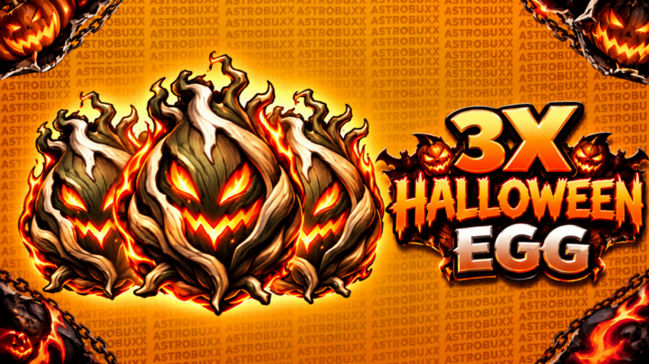 Ovos de Halloween ( 3x RAIOS )