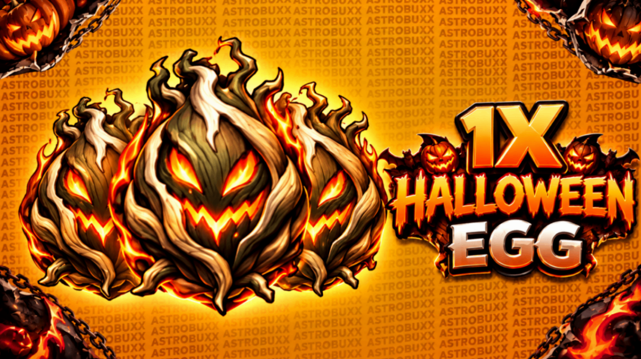 Ovo de Halloween ( 1x Raio )