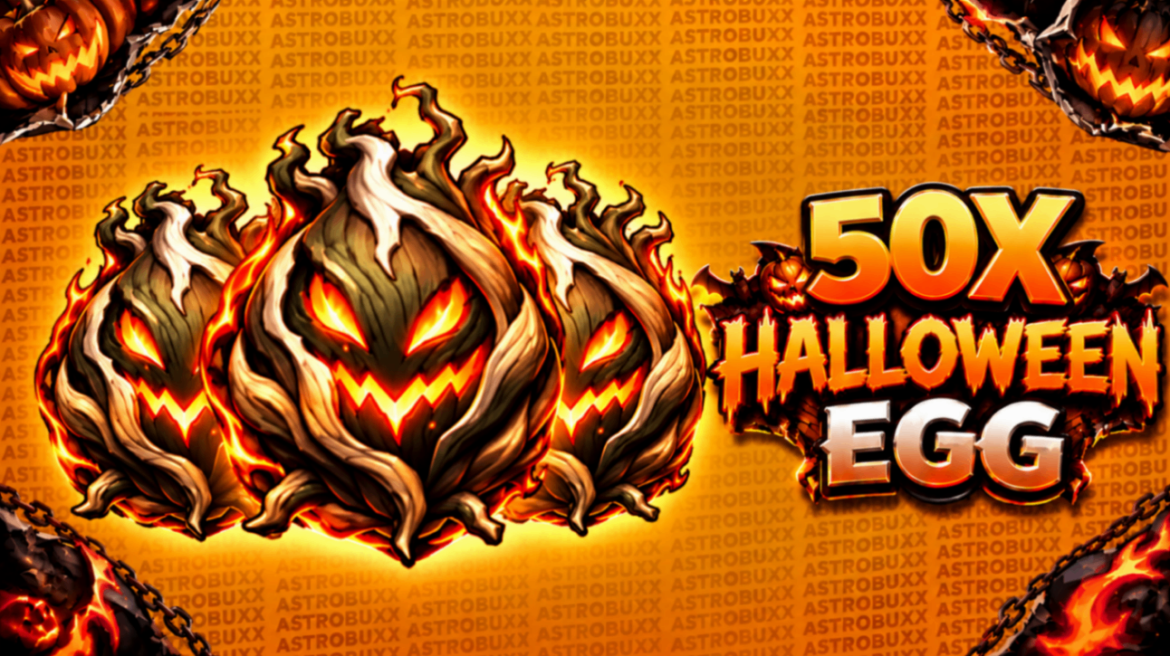 Ovos de Halloween ( 50x RAIOS )