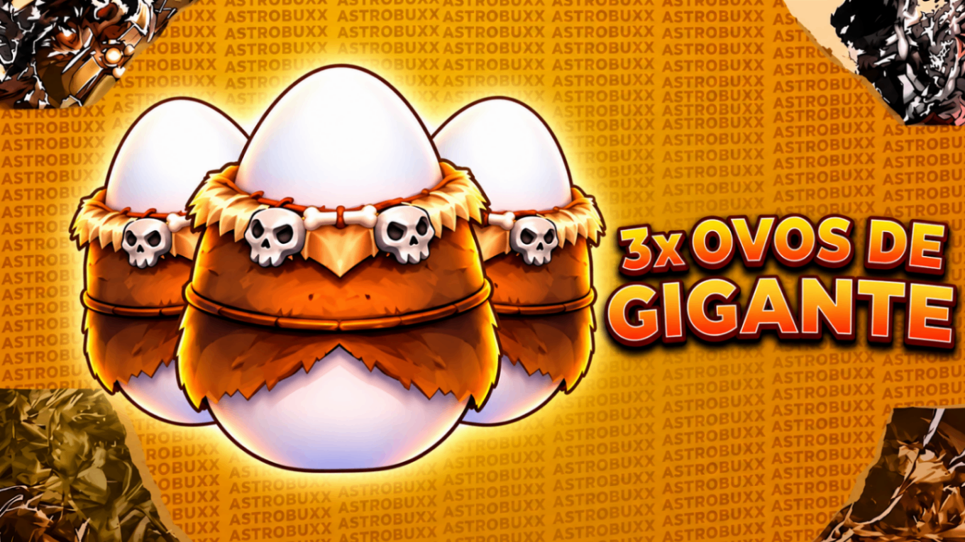 Ovos Gigantes ( 3x RAIOS )