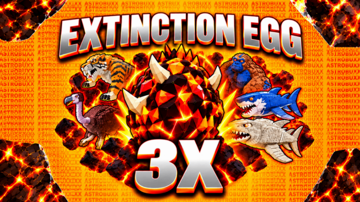 3X EXTINCTION EGGS